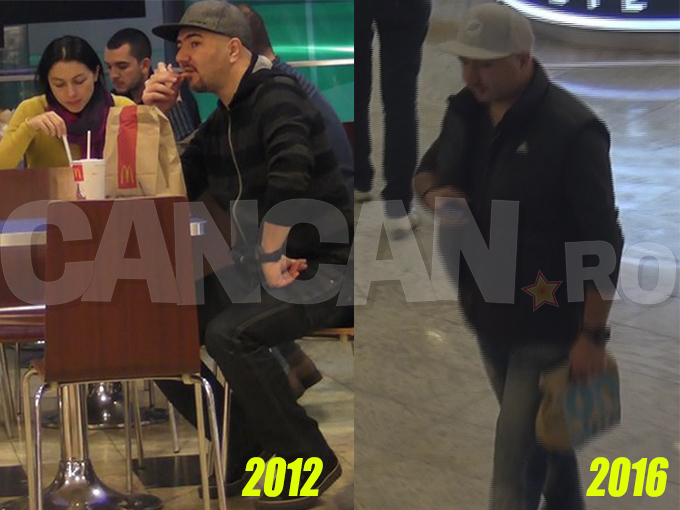 Ionuţ Voicu a început să frecventeze restaurantele de tip fast-food în 2012.