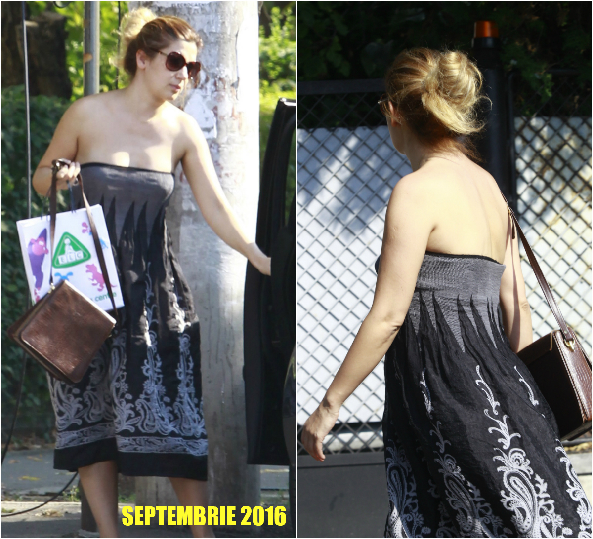 La o lună de când a născut, Amalia Enache a revenit la proporţiile dinaintea sarcinii