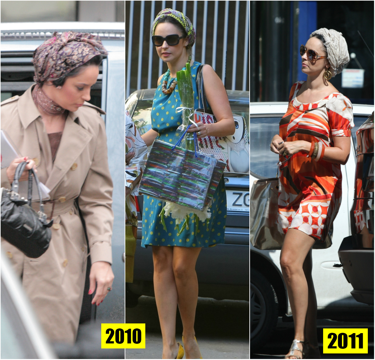 Pasiunea Andreei Marin pentru turbane nu e una recentă