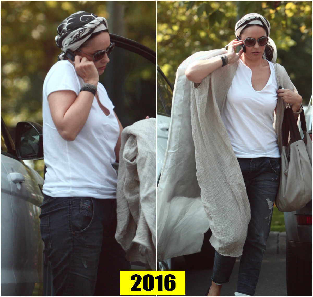 Andreea Marin nu a renunţat nici acum la pasiunea sa pentru turbane