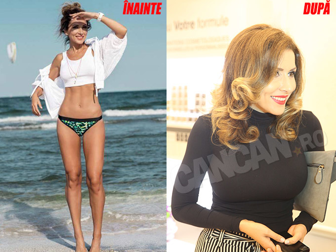 Carmen Brumă are sânii mai mari decât îi avea în urmă cu câteva luni.