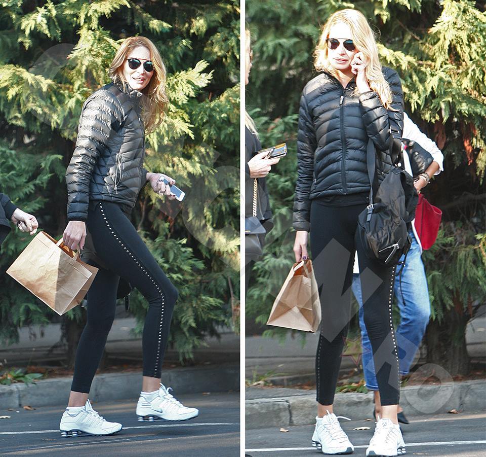 Valentina Pelinel şi-a luat mâncare la pachet