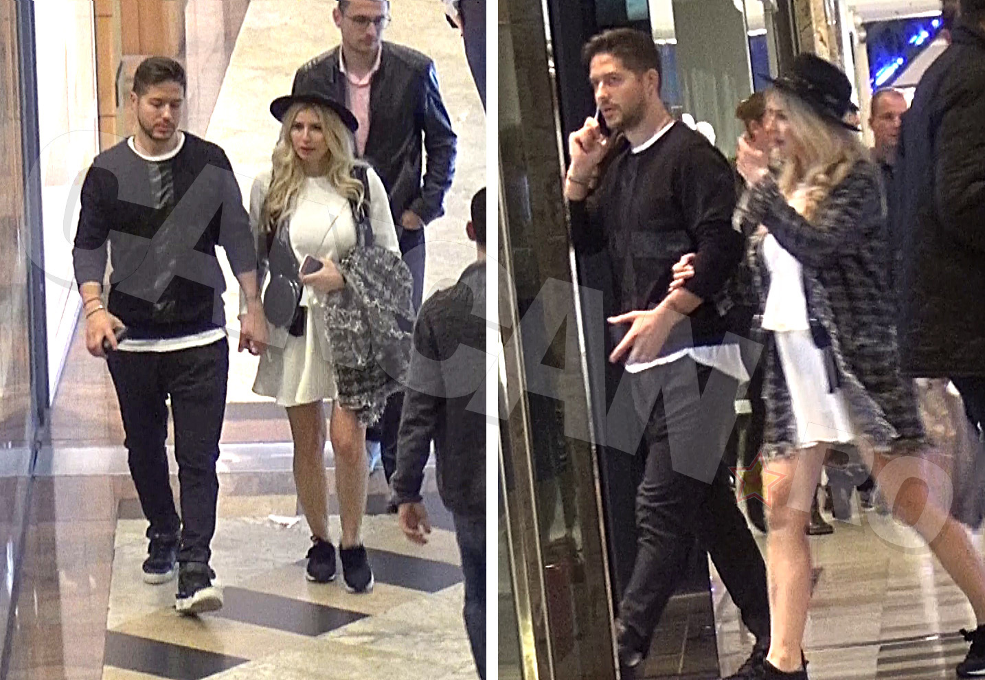 Soţia lui Jorge s-a afişat într-o ţinută tipică unei femei însăcinate