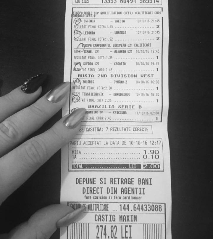 Viorel Lis are baftă la pariuri!