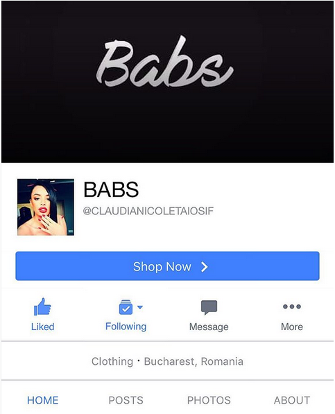 Iubita lui Dorian Popa şi-a făcut cont de facebook.