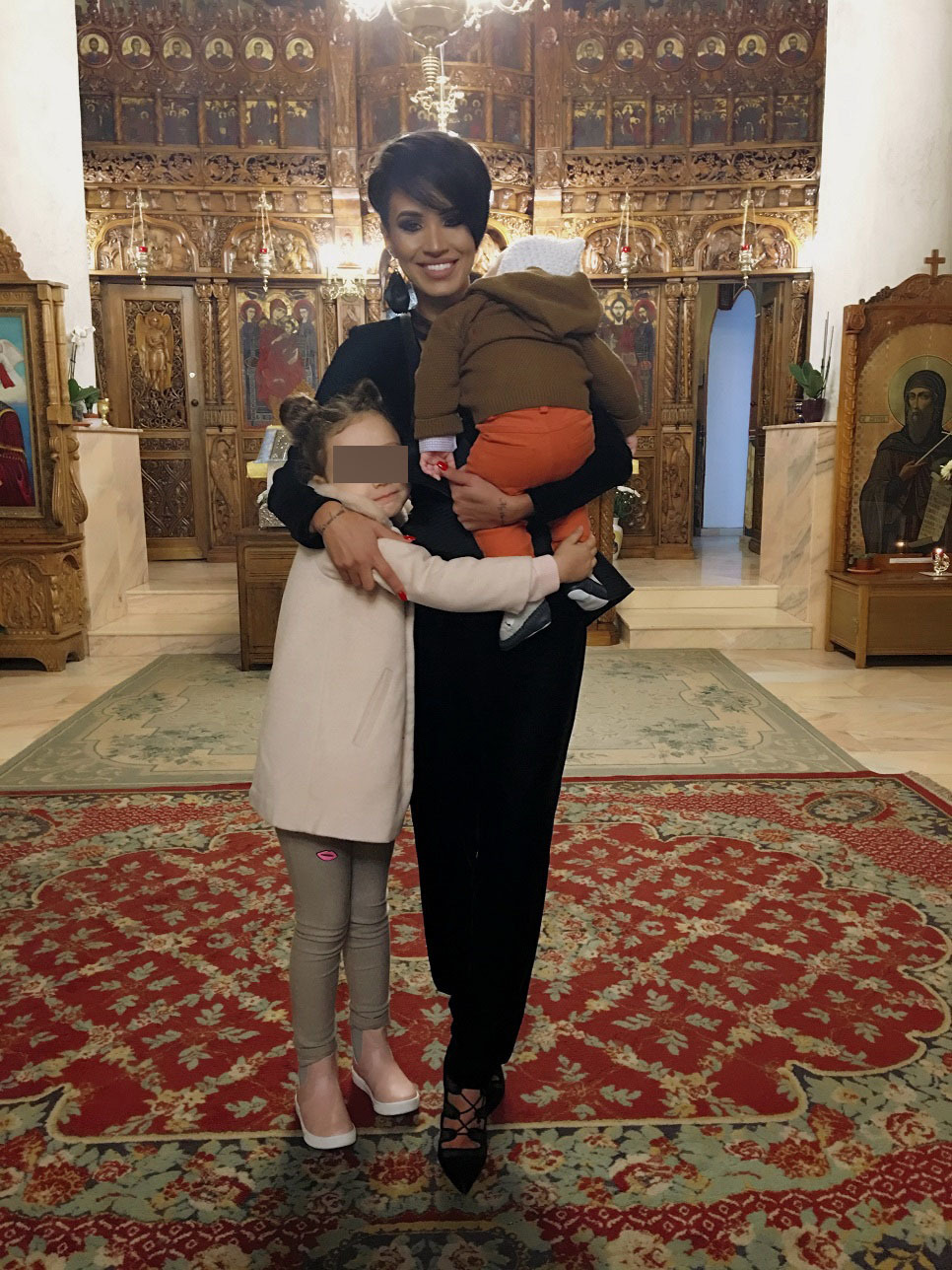 Adelina Pestriţu a devenit pentru a doua oară naşă.