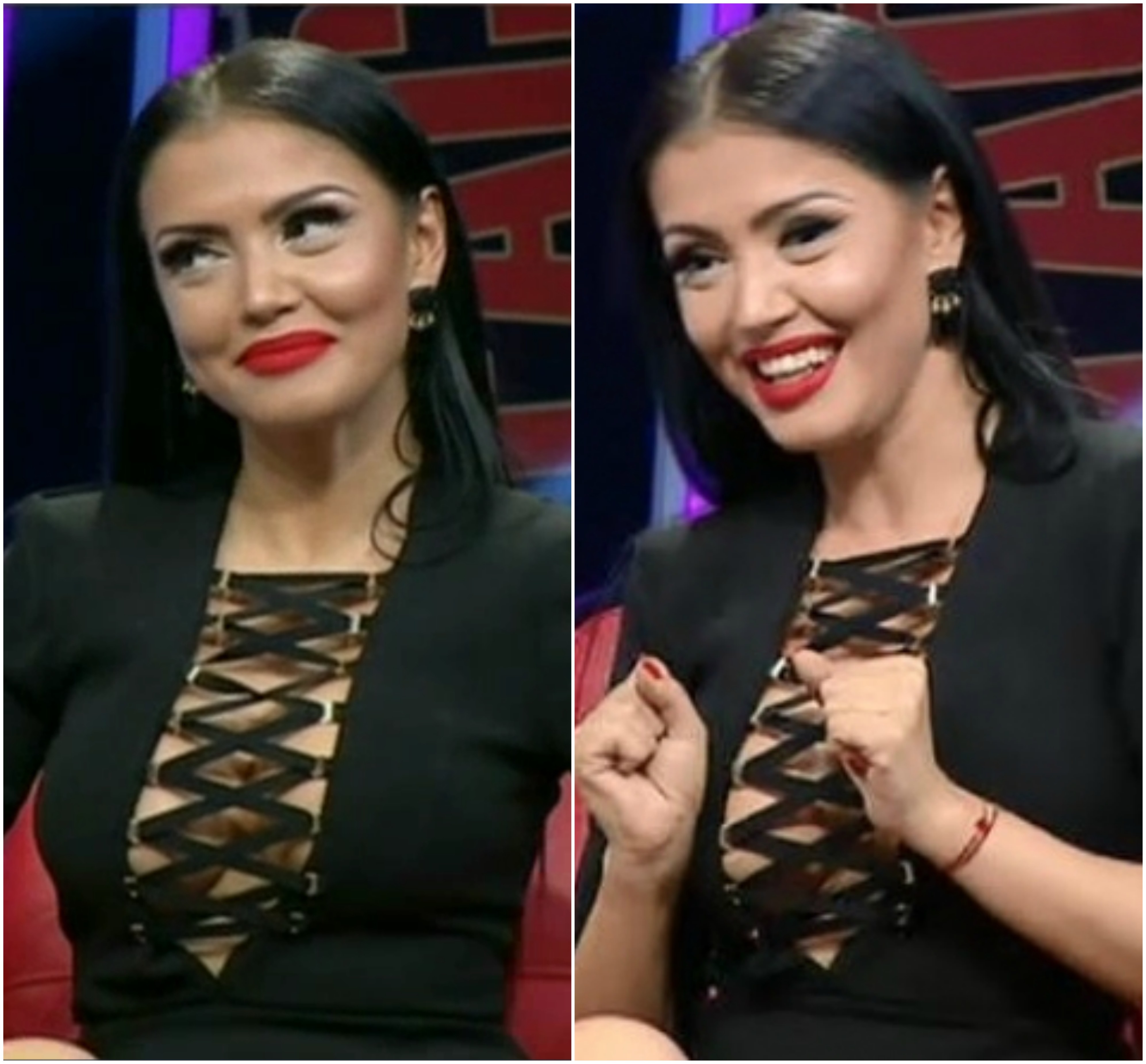 Decolteul Andreei Mantea a făcut furori!