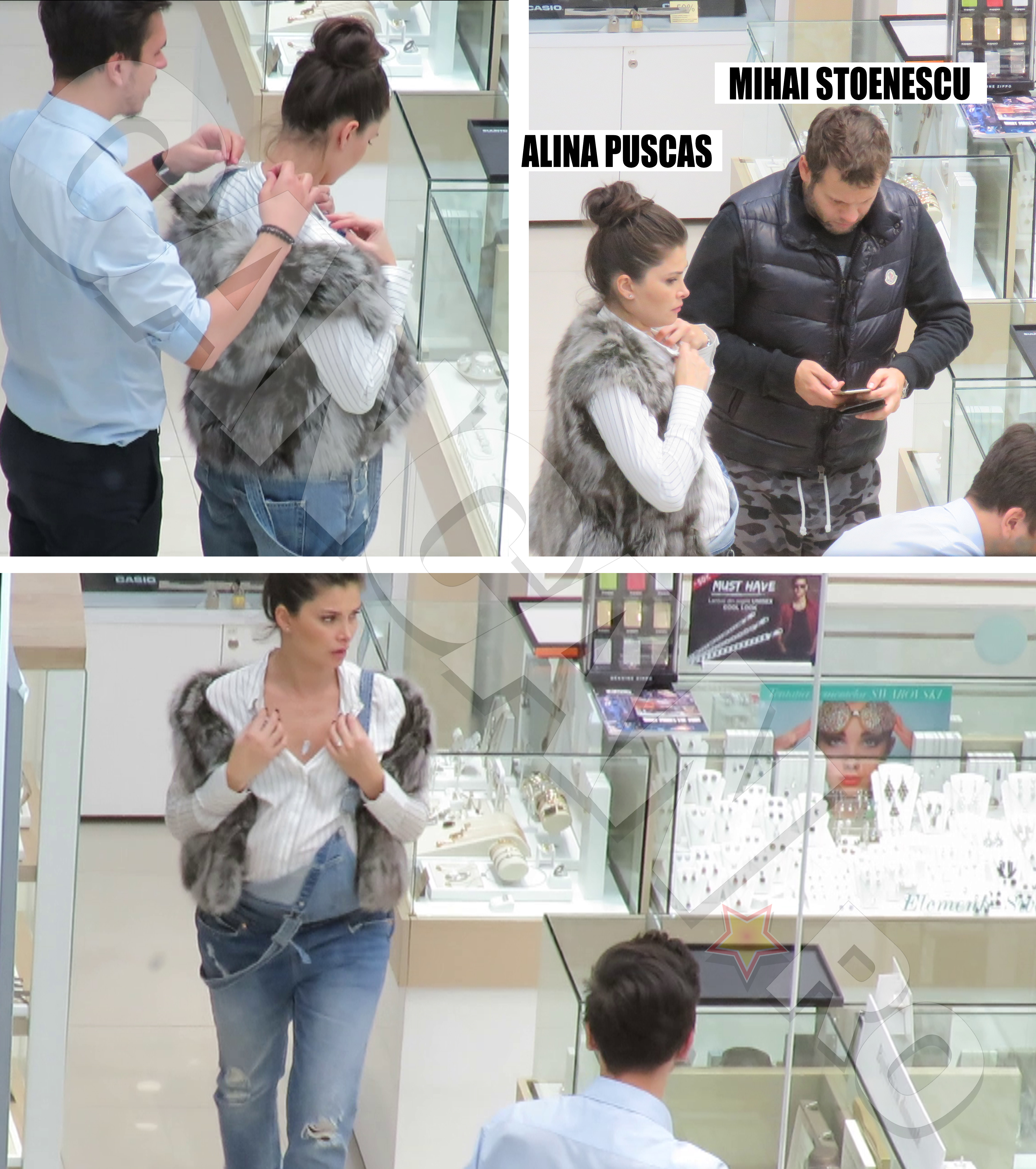 Alina Puşcaş nu purta nici măcar un pic de machiaj