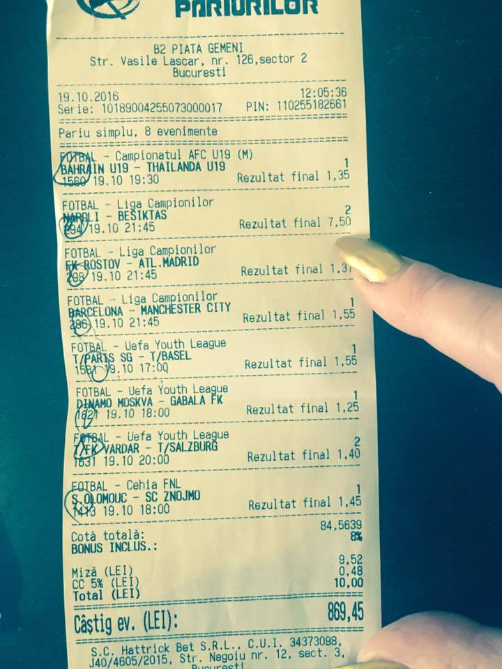 Viorel Lis a câştigat din nou la pariuri