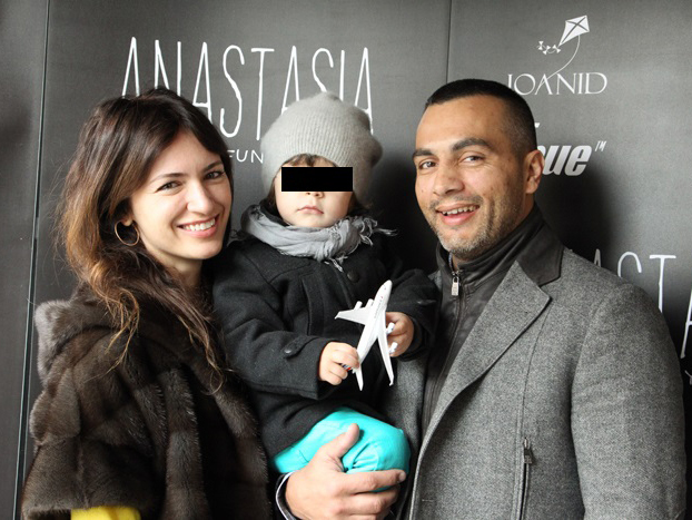 Maria Marinescu, Frank Colin şi Levin, pe vremea când formau o familie