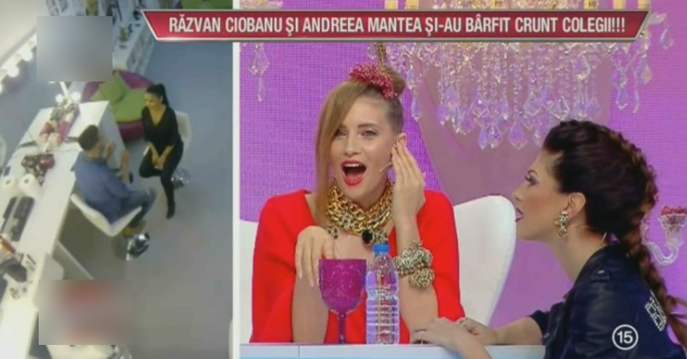 Andreea Mantea şi Răzvan Ciobanu au decis să le facă o farsă colegilor de la „Bravo, ai stil“