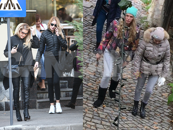 Alina Borcea şi Valentina Pelinel au liber să iasă în oraş… doar cu fetele