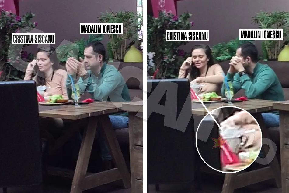 Cristina Şişcanu a „păcătuit“ de faţă cu soţul ei, când a savurat o porţie de cartofi prăjiţi