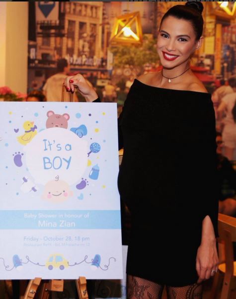 Irina Mohora le-a arătat tuturor cum se va numi primul ei bebeluş