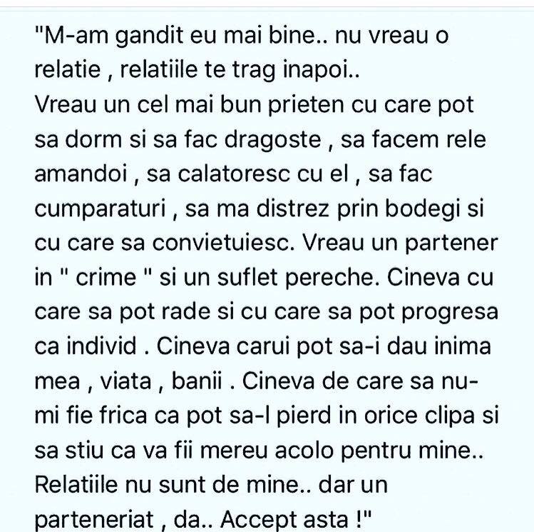 Acesta este mesajul postat de Laurette.