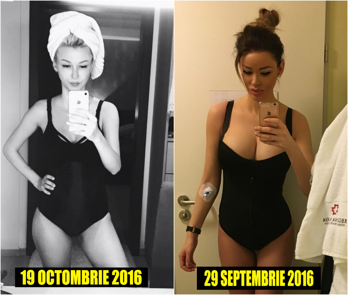 Andreea Bălan a copiat selfie-ul făcut de Bianca după naştere