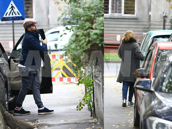 Horia Brenciu merge cu soţia la cumpărături.