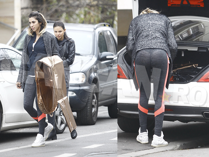 Ralucăi Pastramă i s-a văzut lenjeria intimă atunci când s-a aplecat.