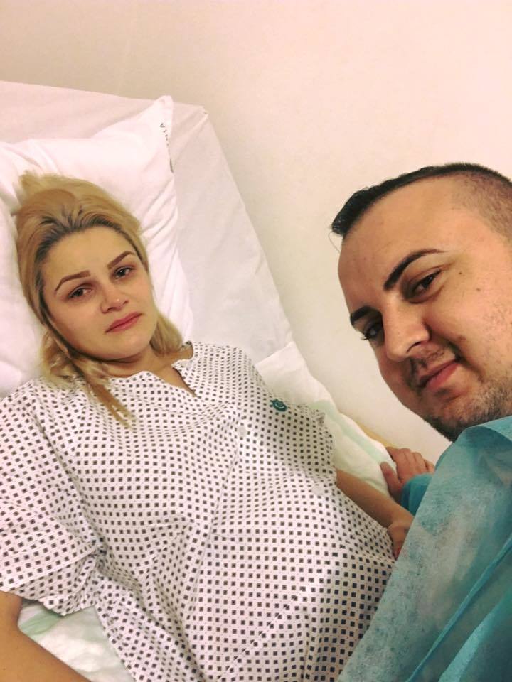 Soţia lui Vasilică a născut o fetiţă de nota zece