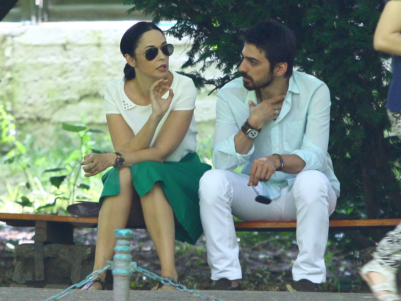 În urmă cu doi ani, Andreea Marin şi fostul ei soţ, Tuncay Ozturk, s-au certat în public