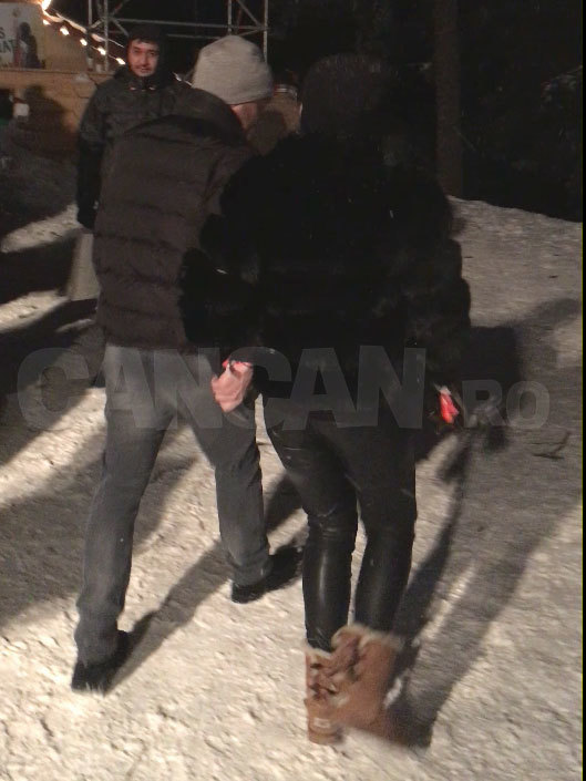 După câteva ore, îndrăgostiţii s-au retras la hotel