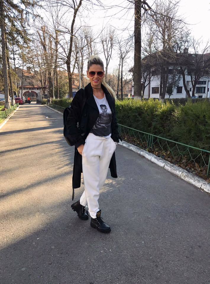 Andreea Bănică a scăpat de kilogramele în plus.