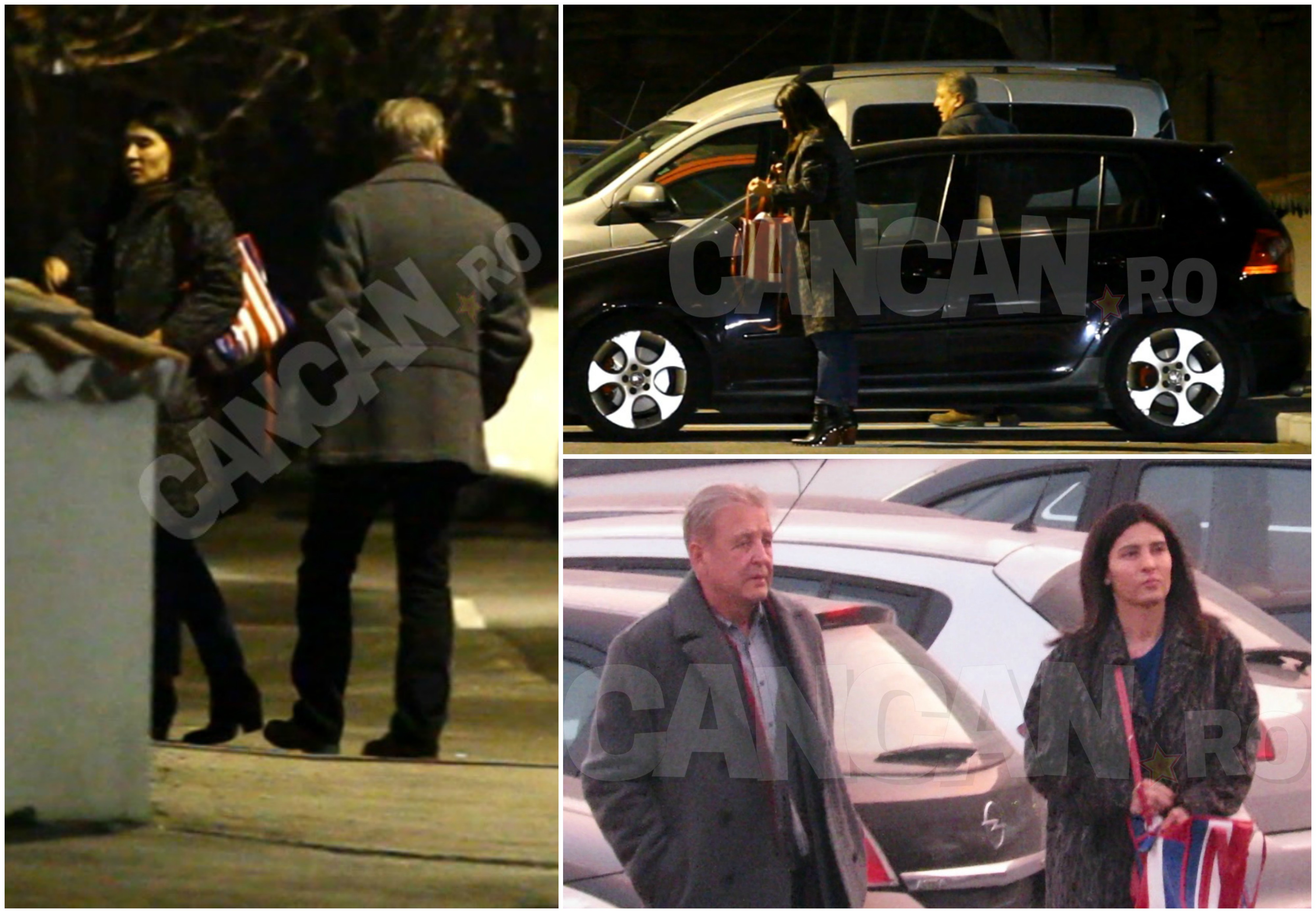 După ce au plecat de la film, Dana Nicolaescu şi misteriosul însoţitor s-au întors înapoi în casa văduvei, moştenită de la regretatul regizor.