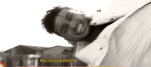 Dorian Popa s-a accidentat.