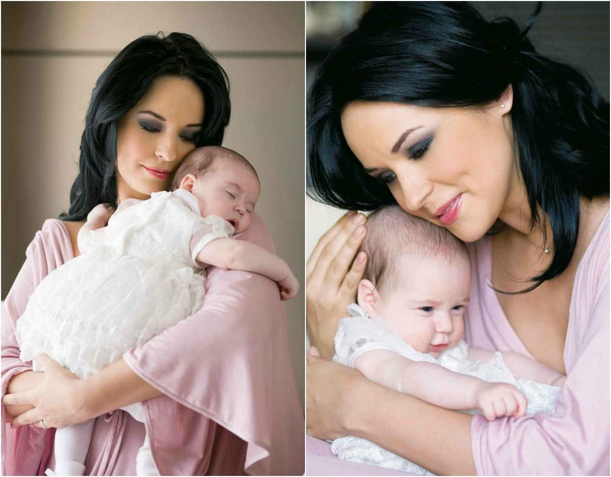 Andreea Marin a dorit să le arate tuturor aceste imagini cu micuţa Violeta