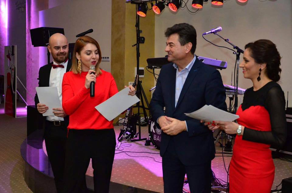 Aura Poteraşu a fost gazda unui eveniment social