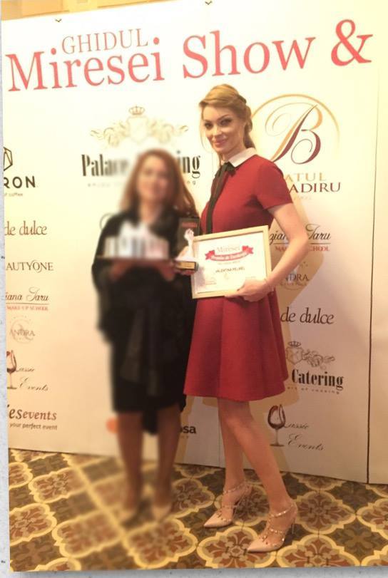 Valentina Pelinel a făcut publică această imagine după ce a aflat că nu va petrece Crăciunul alături de Borcea