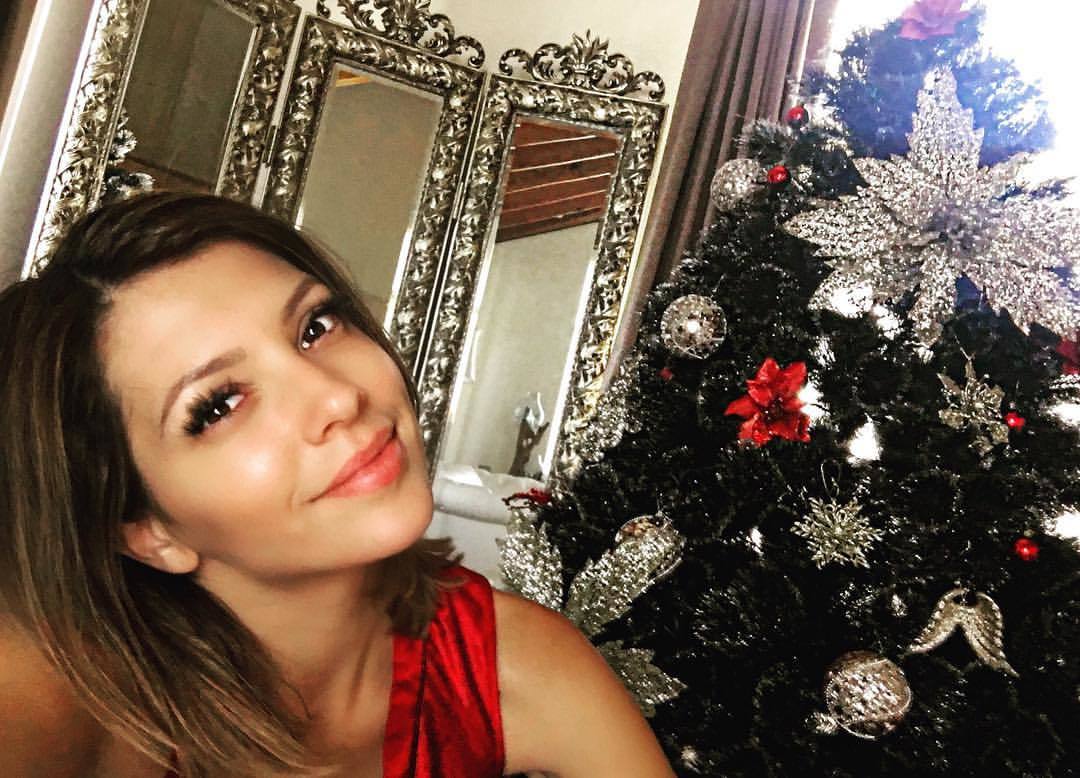 Celia le-a arătat fanilor ei prima imagine cu bradul.