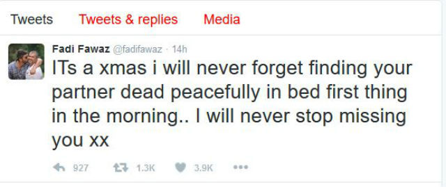 Mesajul postat de Fadi Fawaz despre moartea iubitului lui, George Michael