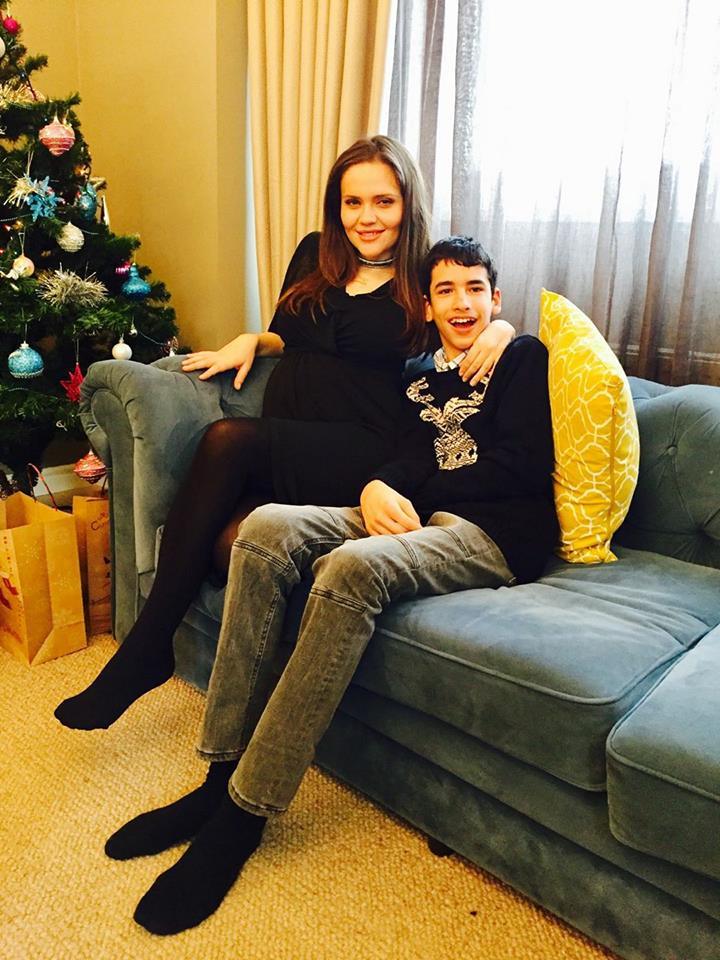 Fotografia cu Cristina şi Filip a primit mii de like-uri.