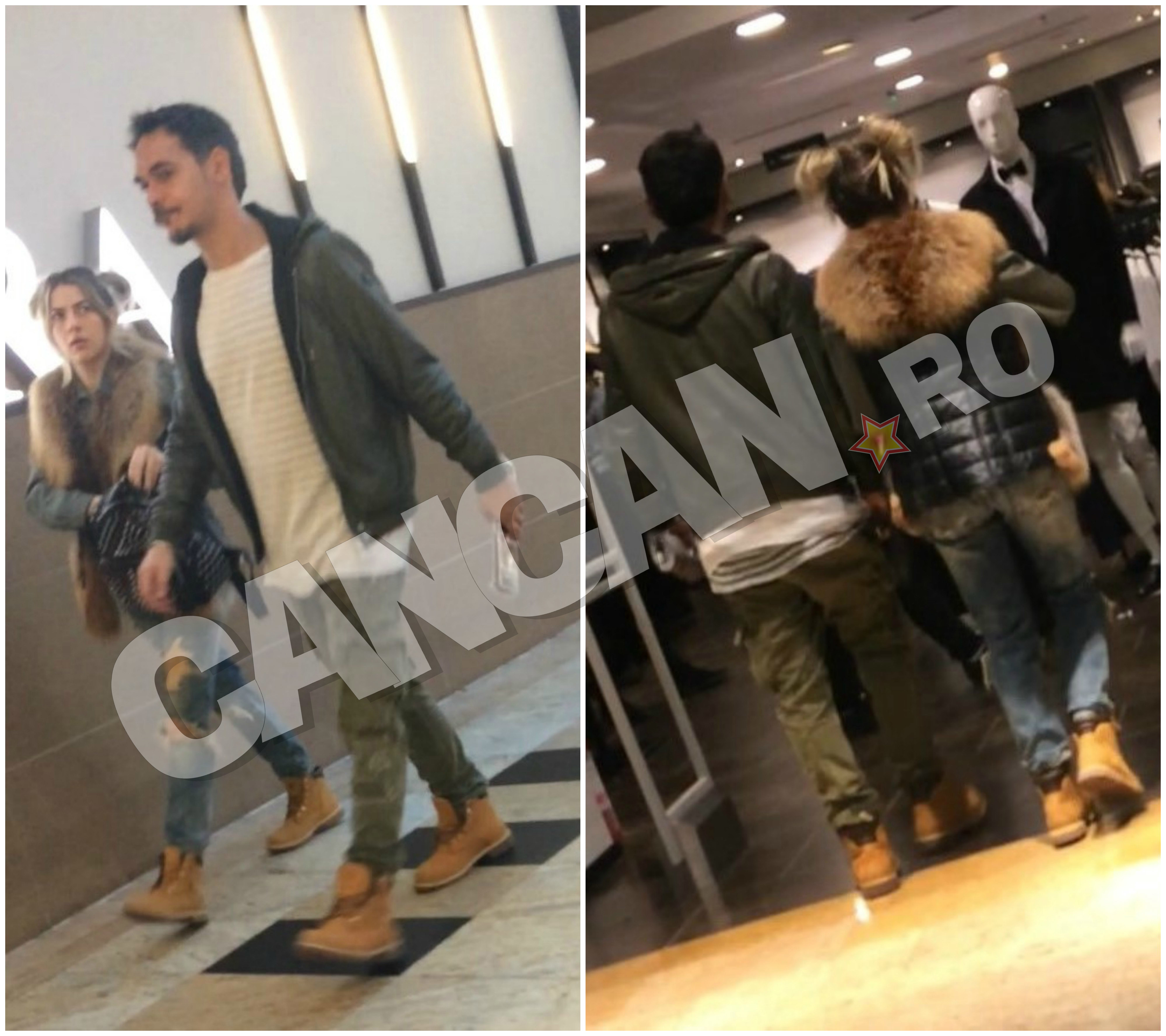 Lidia şi Răzvan au mers la shopping deja pregătiţi: şi-au asortat încălţămintea!