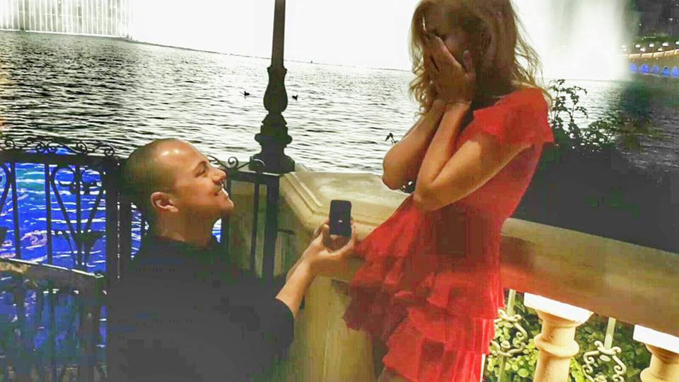 Mădălina a fost foarte emoţionată de cererea în căsătorie