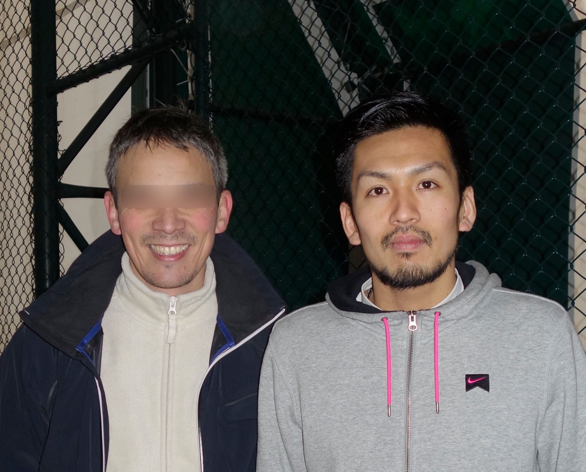 Fostul partener al Ruxandrei Şerban împreună cu fotbalistul Takayuki Seto de la Astra, conaţionalul său