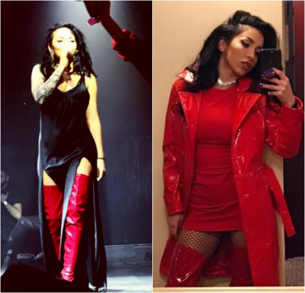 Artista a dat tuturor de bănuit după ce s-a afişat cu o burtică proeminentă, ca de gravidă, pe scena din Iaşi