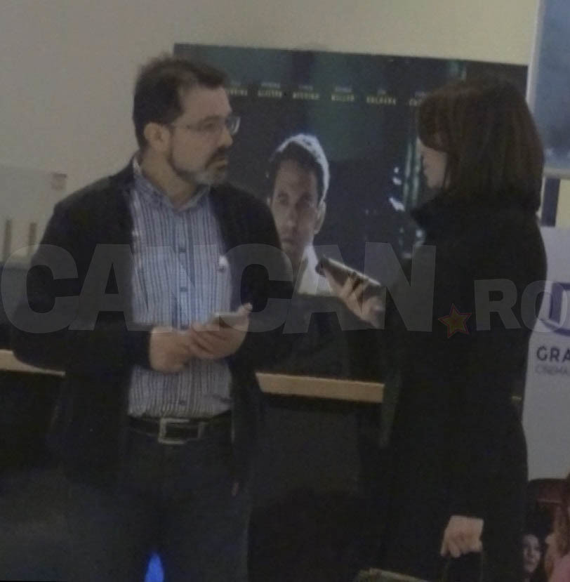 Laura Chiriac şi fostul ei soţ au mers împreună la film.