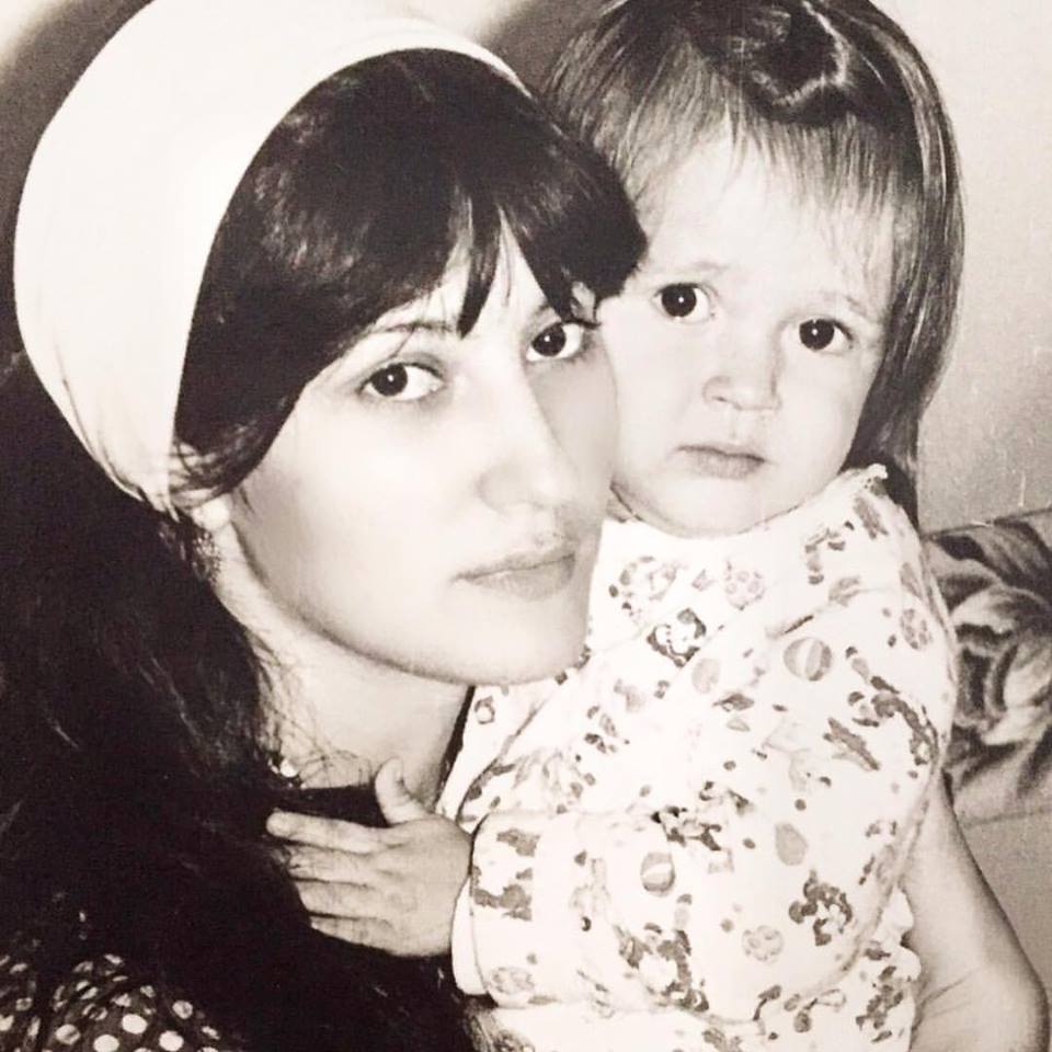 Victor Slav a făcut publică această imagine de când era doar un bebeluş