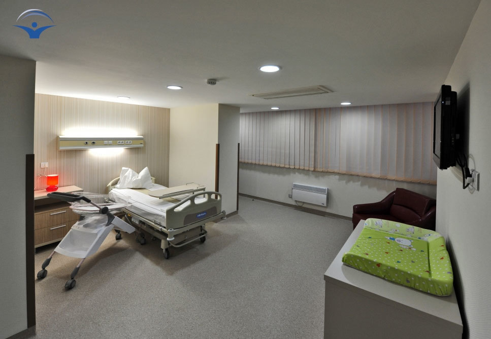 Jojo are parte de condiţii de lux la maternitate