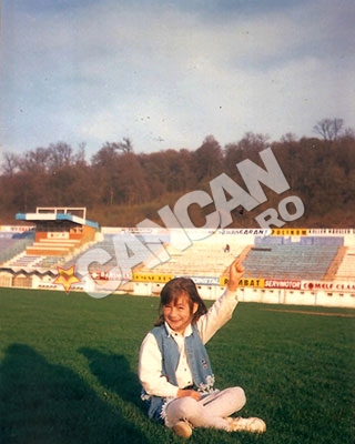 Pasiune. Inca de la varsta de cinci ani, Roxana Gagea era atrasa de fotbal