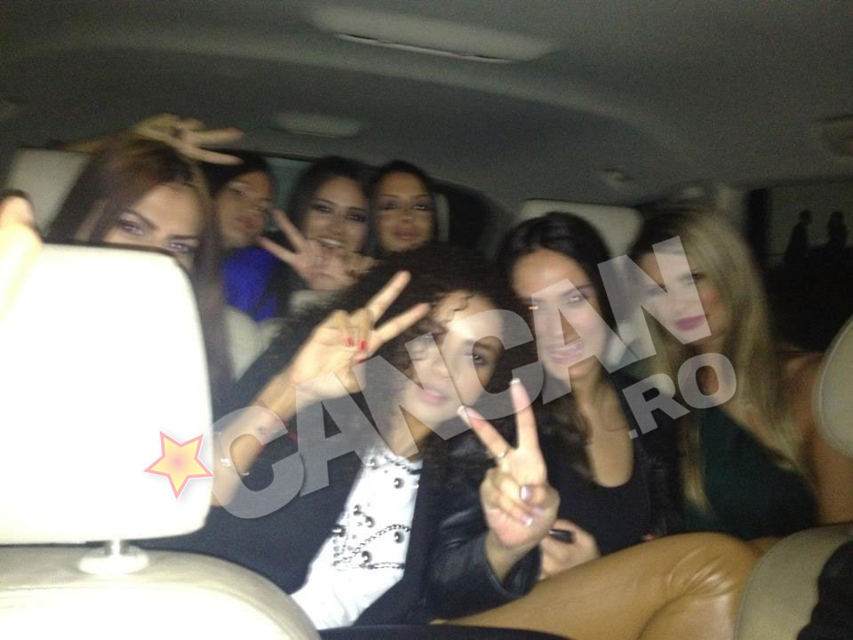 Pamfile isi fotografiaza gasca cu care a plecat spre localul cu manele