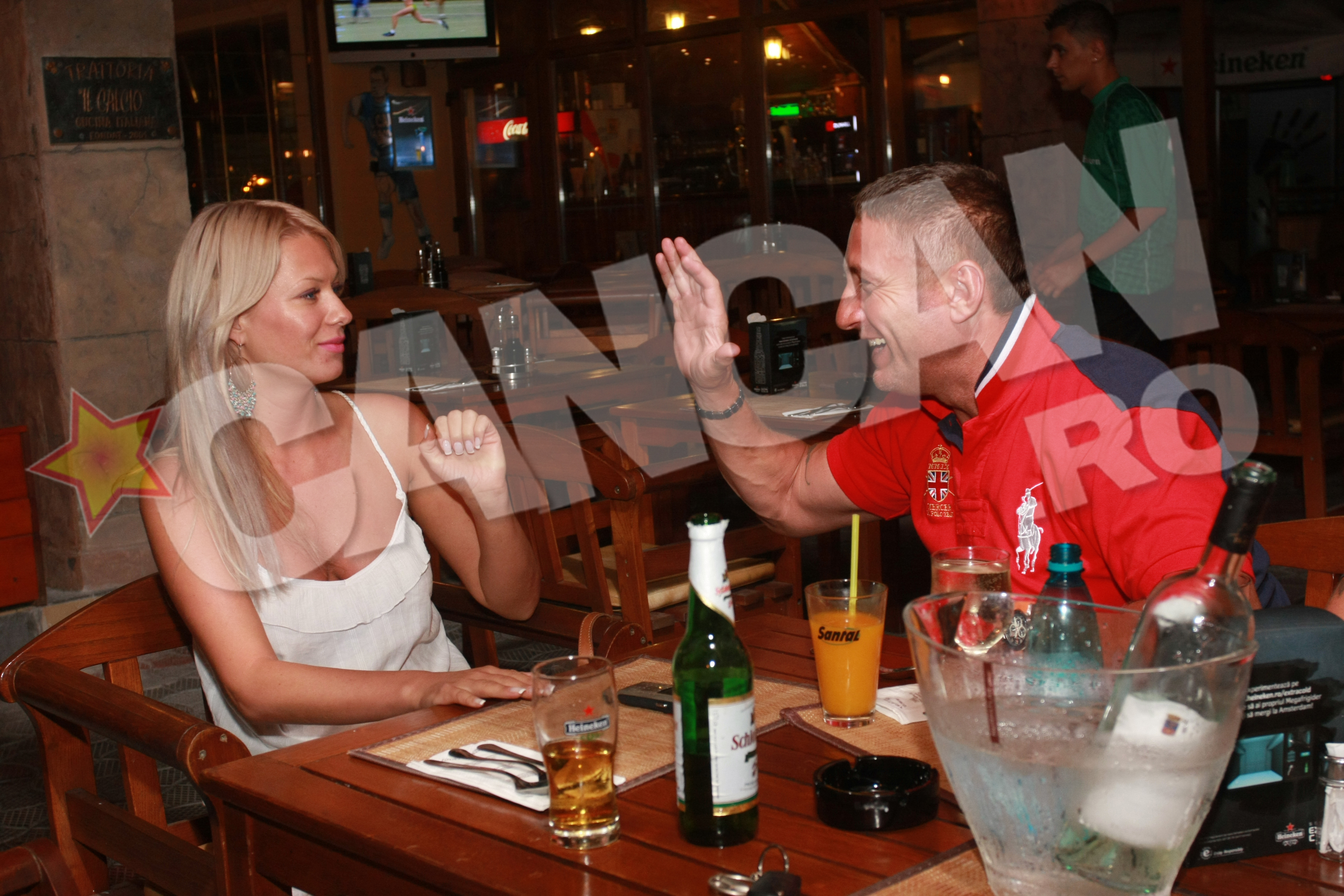 Simona Sensual si Nicu Maharu in vremurile bune