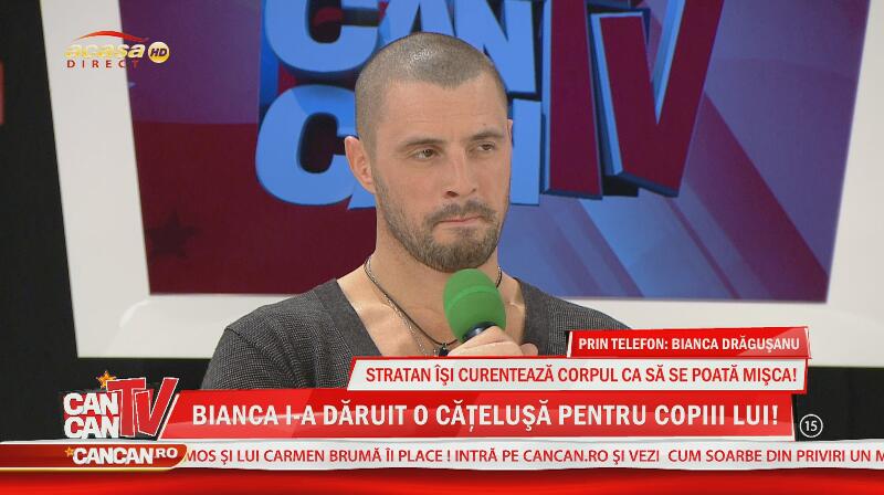 Vezi cum a încercat Bianca să-l consoleze pe Stratan pentru chinurile sale de la