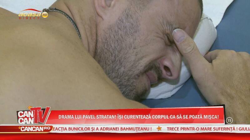 Pavel Stratan trece prin chinurile iadului! Face electroşocuri şi fizioterapie şi nu are voie să mişte un deget!