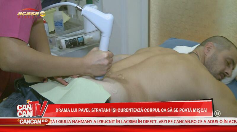Pavel Stratan trece prin chinurile iadului! Face electroşocuri şi fizioterapie şi nu are voie să mişte un deget!