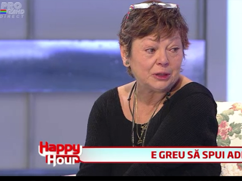 Prima apariţie TV a Ancăi Pandrei, după moartea lui Iura: