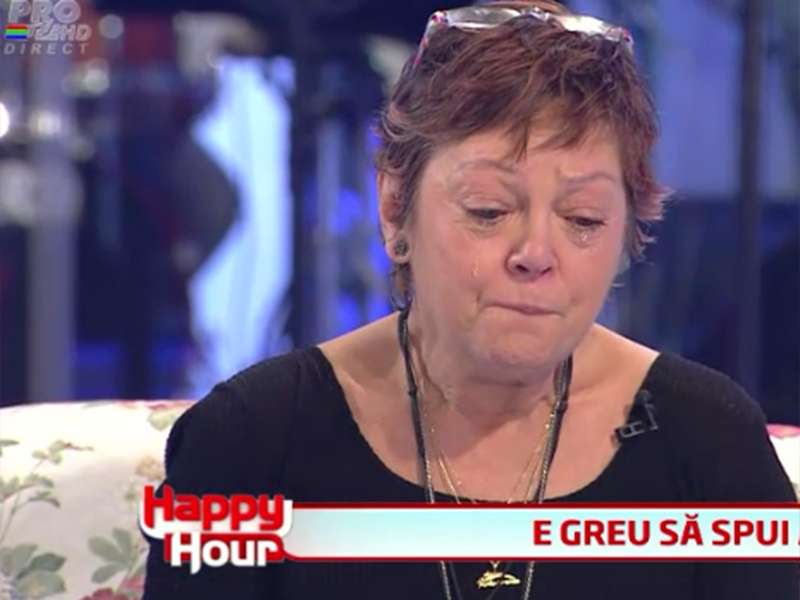 Anca Pandrea, sfârşită de durere: