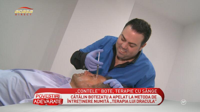 Cătălin Botezatu, extravagant până-n pânzele albe! Designerul face un tratament facial cu sânge, la fel ca Beckham!